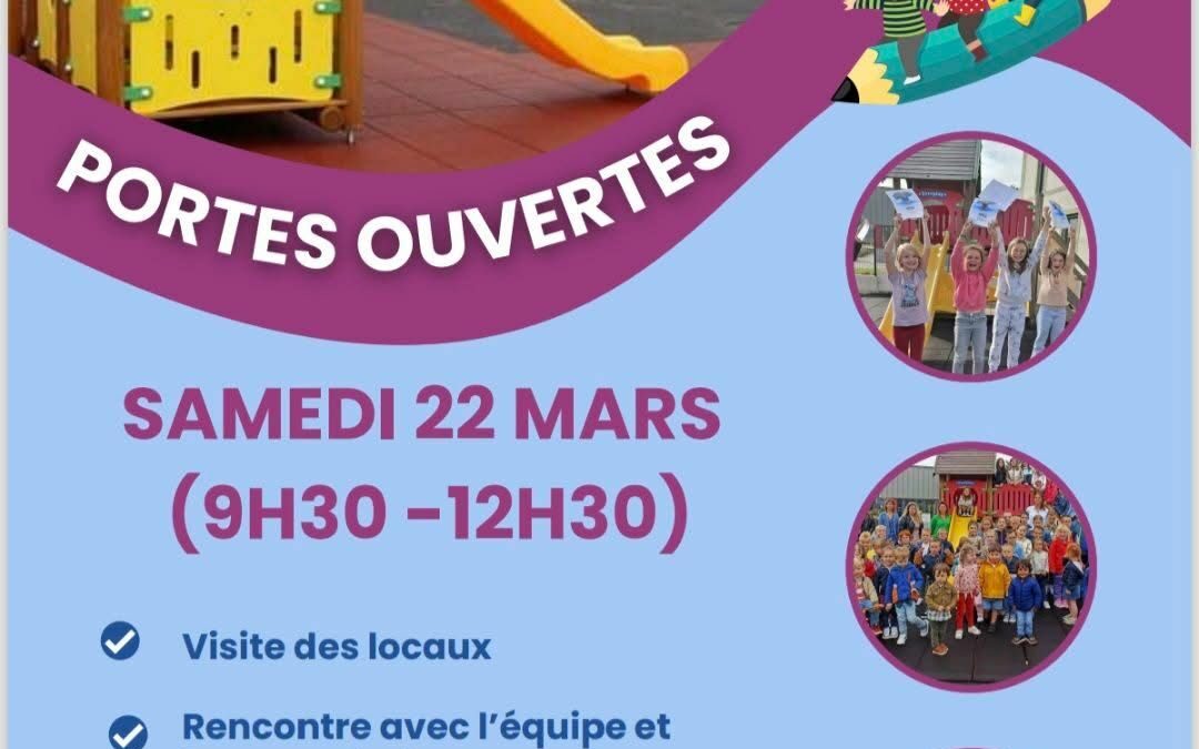 Portes ouvertes de l’école le 22 mars