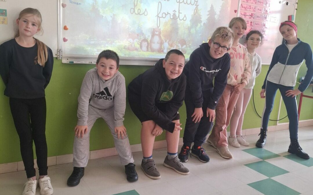 Les CM aux manettes du Grand Quiz des forêts !