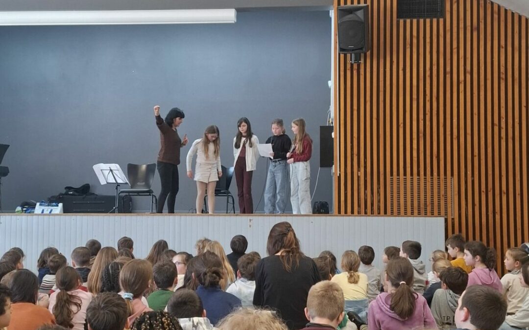 🎤 Répétitions générales pour Chœur d’écoles 🎤